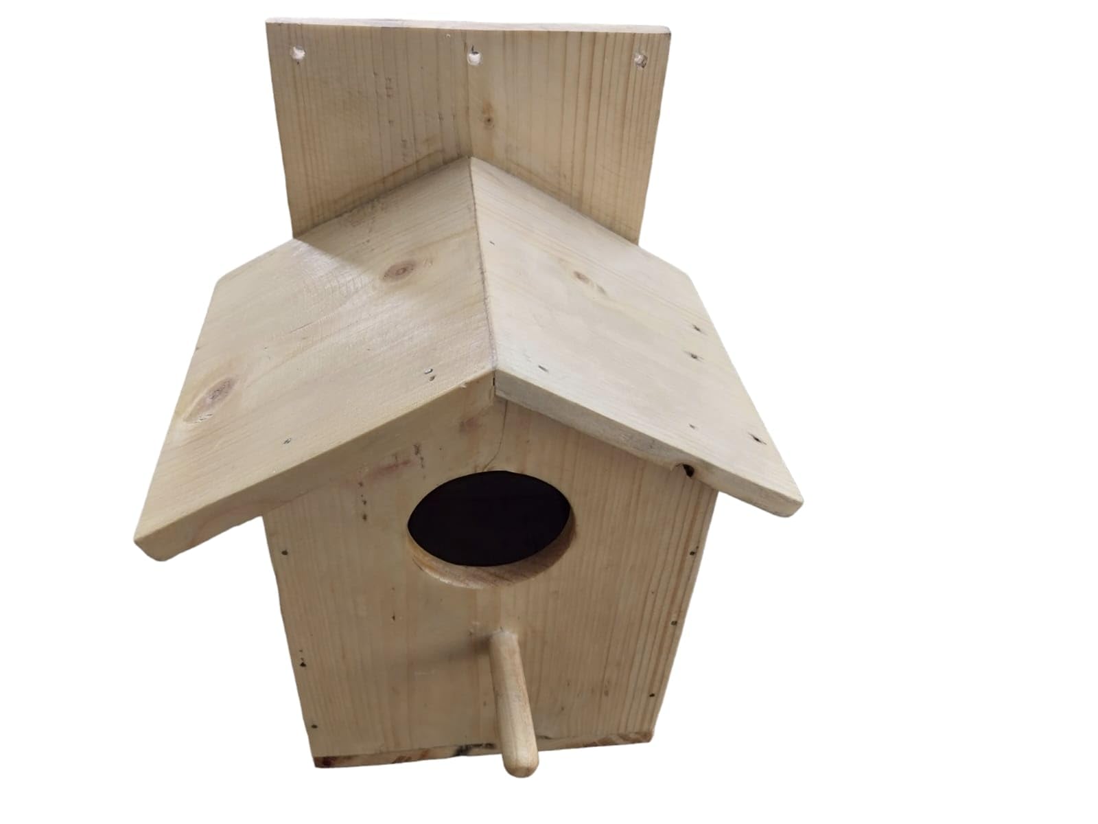Bird House | Handcrafted Wooden Nest for Sparrows | Solid Wood Wall Mounted Birdhouse | Durable and Decorative Bird Shelter