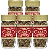 【まとめ買いセット】イノダコーヒー オリジナルブレンド インスタントコーヒー, 80g, ブラジル産豆使用, まろやかな味わい (２個セット)