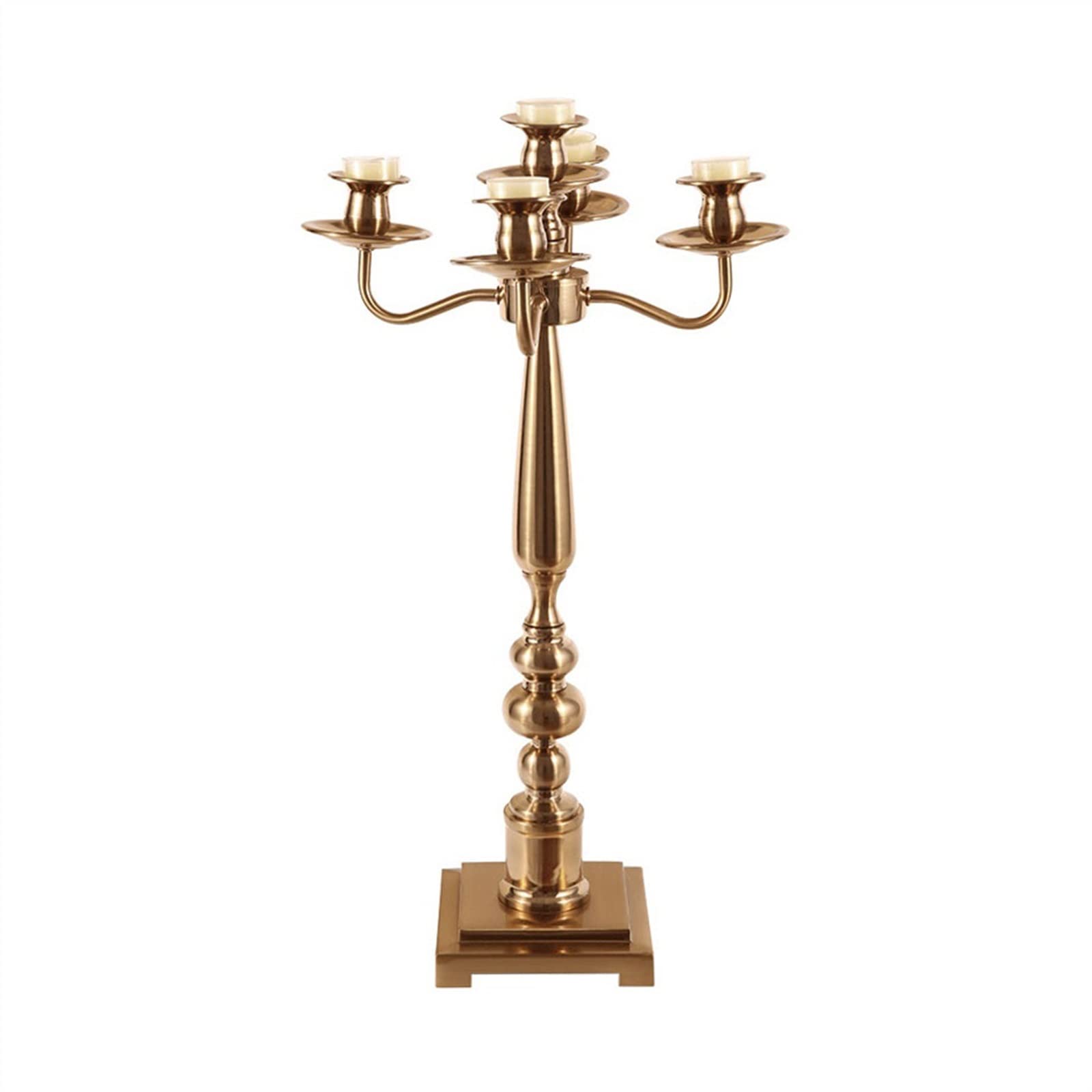 Candelabra Table Romantic Candlestick Decoration Light Home Living Room Porch Handicraft Decorate