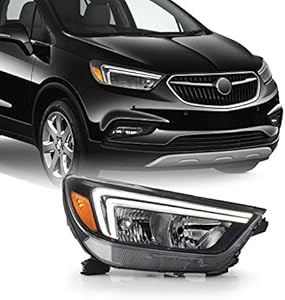 AKKON - For 2017-2022 Buick Encore OE Headlights Assembly w/LED Light Tube DRL - Right Passenger Side
