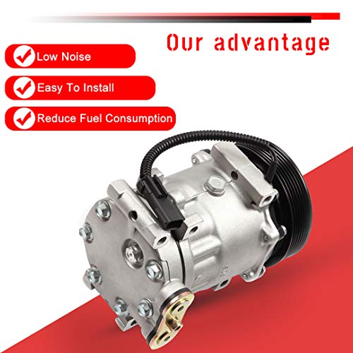 Image of cciyu Air Conditioning Compressor for Dodge Dakota Durango SD7H15