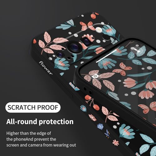 Coque Google Pixel 9 Pro XL silicone liquide fine feuille noire - 7