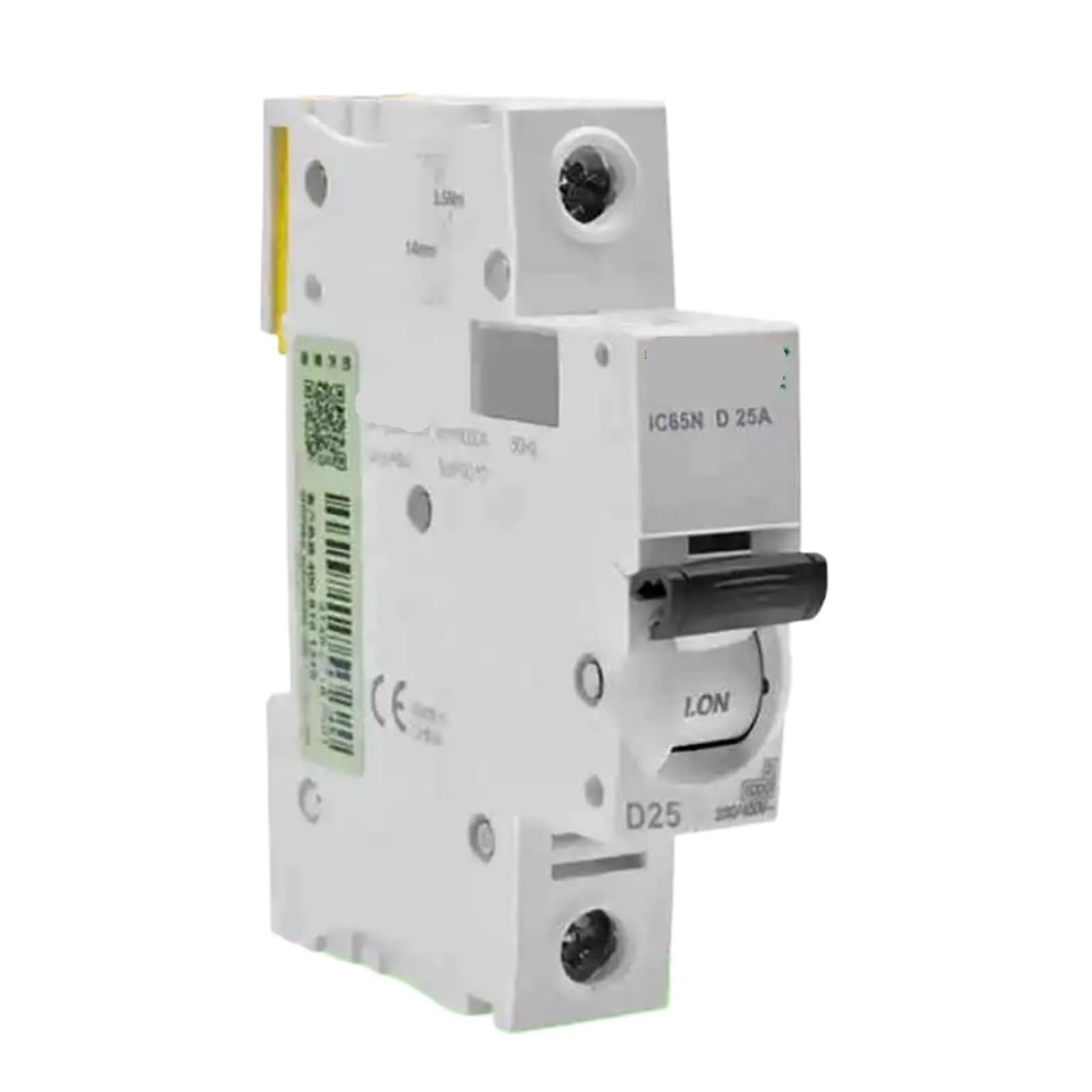 TYEXCZARF IC65N-D/1P Miniature circuit breaker 1A-63A iC65N1PD1A iC65N1PD20A iC65N1PD63A(1P 63A)