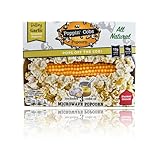 Poppinβ Cobs Microwave Popcorn on the Cob (3) β Healthy, Gluten-Free Fun Snack, Fun Nights, Perfect for Movie popcorn Nights|1 pack Buttery Garlic