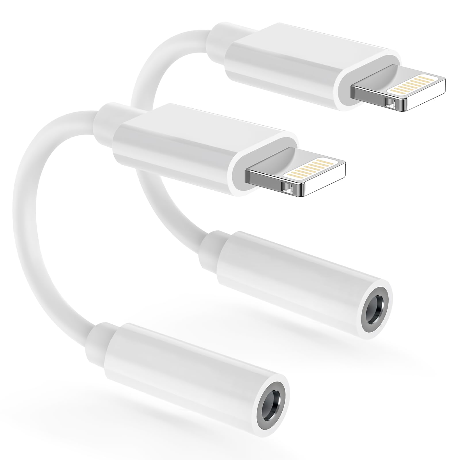 【極美品】Designed by Apple in California （小） Amazon.com: [Apple MFi Certified] Lightning to 3.5mm Headphone