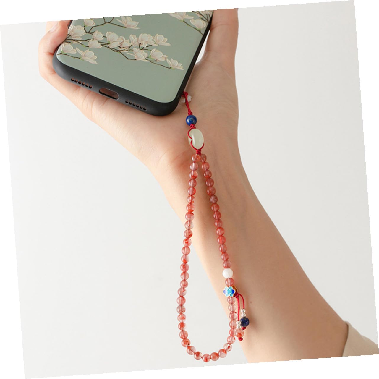 Angoily chaîne de téléphonie mobile lanière de poignet clé dragonne de téléphone chaine telephone portable smartphone Sangle de téléphone mobile corde de poignet pour téléphone du Sud
