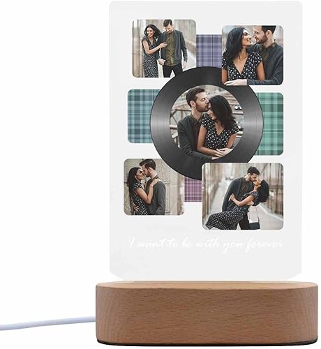Miniatura 4 de Placa de Spotif personalizada con código de Spotif escaneable, regalos de fotos personalizados, cubierta de álbum de canciones acrílicas, regalos