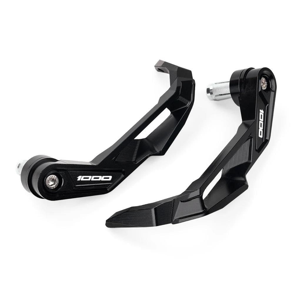REOKIP Motorcycle Handlebar Brake Clutch Levers Protector Guard for Z900 Z1000 Z900RS Z1000SX Z1000R Z800 Z250 Z300 Z400 Z750 (Black)