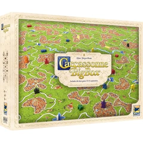 Z-Man Games Carcassonne Big Box Cover