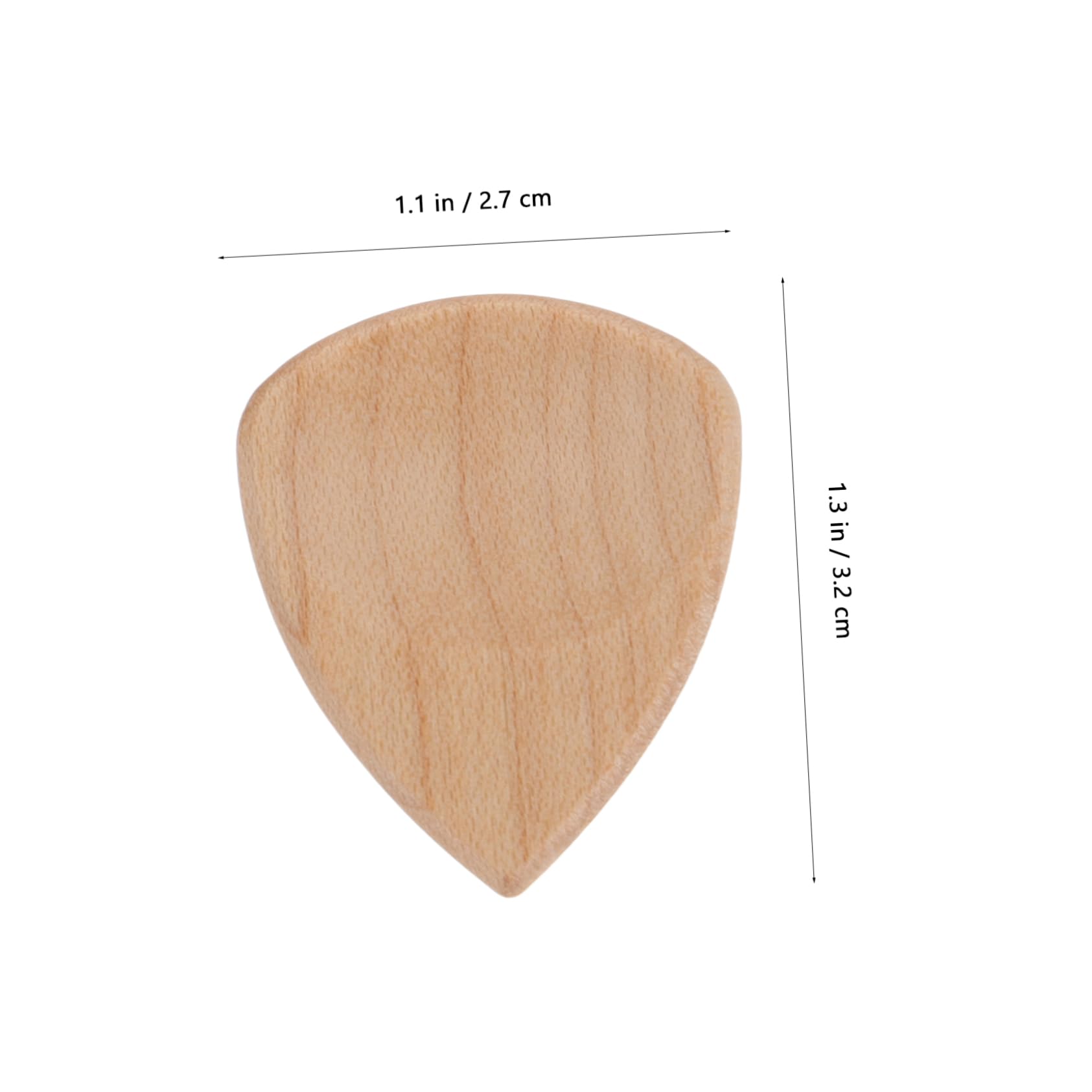 Toyvian 16stücke Holz-picks Für Gitarre Und Bass Robuste Holzplektren Aus Brasilianischem Rosenholz Mahagoni Afrikanischem Grenadill Und Ahorn Klare Klangqualität Zubehör Für Musiker