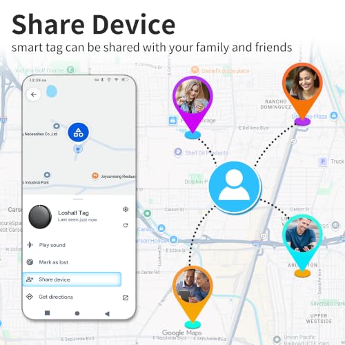 Image of 2026 Tracker Tags-4 Pack Item Locator for Android & iOS Bluetooth Tracker, Key Finders, Smart Tags Work with Apple Find My & Google's Find Hub, Luggage Tracker