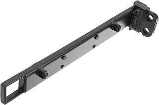 Conference Chair Side Writing Board Rack, Black Aluminum Alloy Accessory