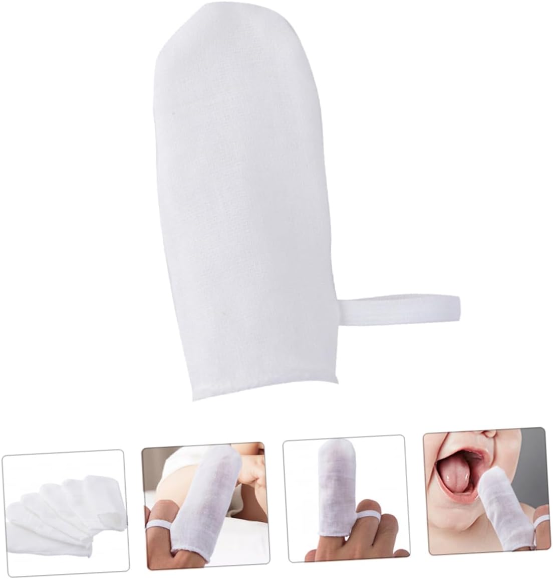 Toothbrush Finger Toddler Gauze Oral Toothbrush Set Infant Brush for Oral Care