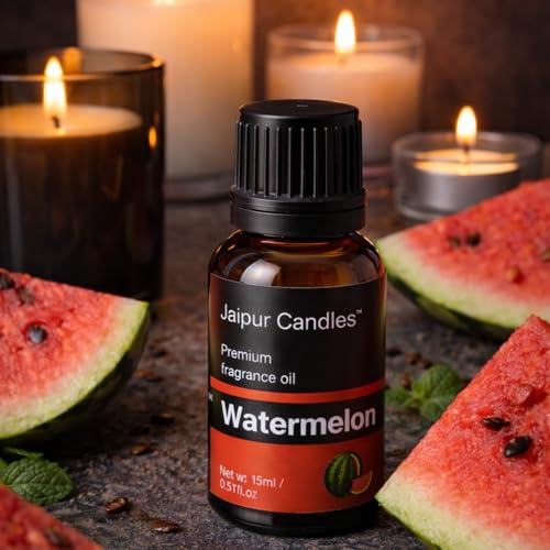 Image of Fragrance Oil | 15 ml | Aroma Oil for Home Fragrance | Best for Aromatherapy | Use in Diffusers, Candles, Air Fresheners (15ML, Watermelon)