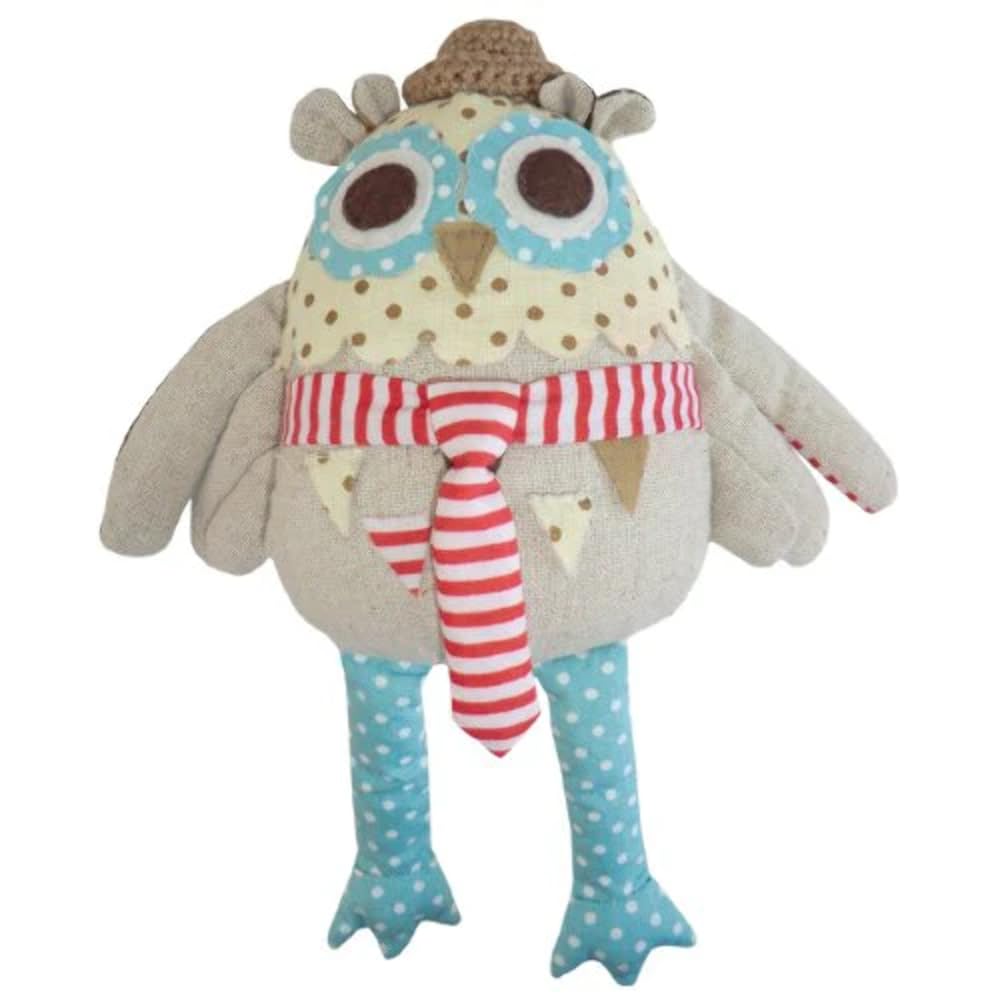 powell craft mr owl patchwork toy