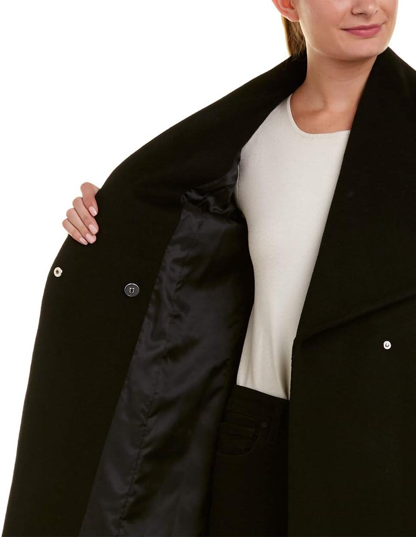 Cole Haan Women's Belted Wool Coat – Classically Elegant Coat for Year-round Style - Image 3