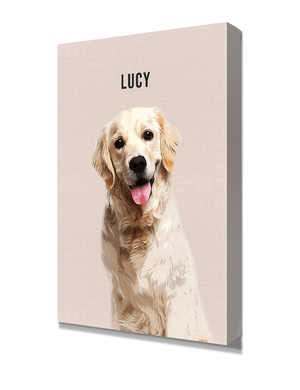 DECORARTS Custom Pet Portrait Canvas