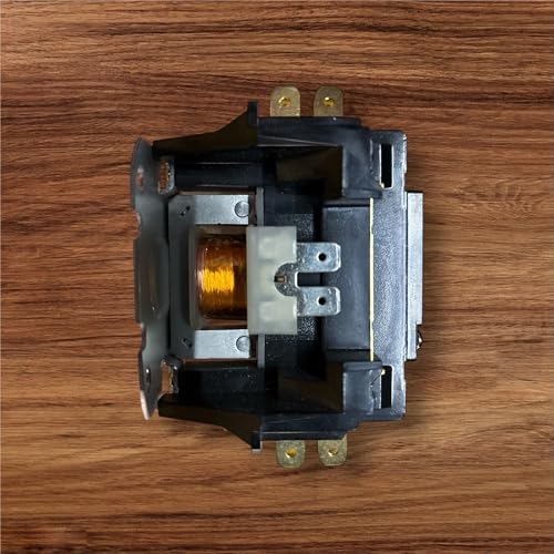 Image of SANAVYA Single Pole Magnetic Contactor Relay 220V | Heavy Duty AC Contactor for Outdoor Air Conditioner, HVAC, Compressor & Motor | Durable Copper Coil | 30A Capacity