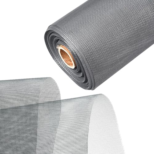 Tela Mosquiteira Fibra Vidro Cinza 2,00 x 1,00m