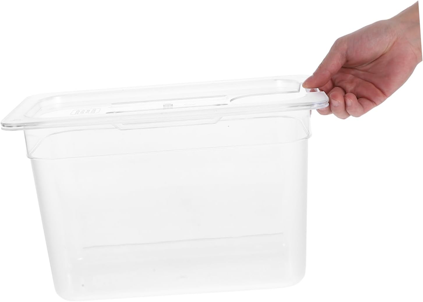 1pc Slow Cooker Container for Sous Vide Cooking Easy to Clean Minimize Heat Loss for Household Use