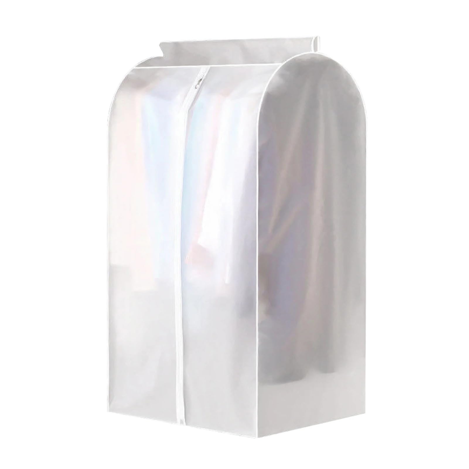 Garment Bag Hanging Garment Storage Bag Clothes Cover Protector Translucent Dustproof Waterproof for Wardrobe with Full Zipper