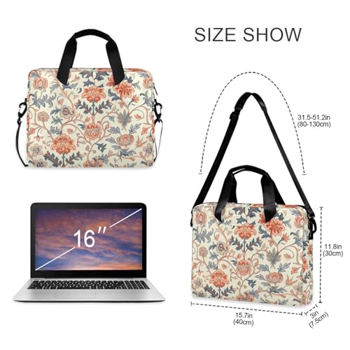 Bolsa para laptop 15.6 pulgadas con correa y asa azul miniatura 5