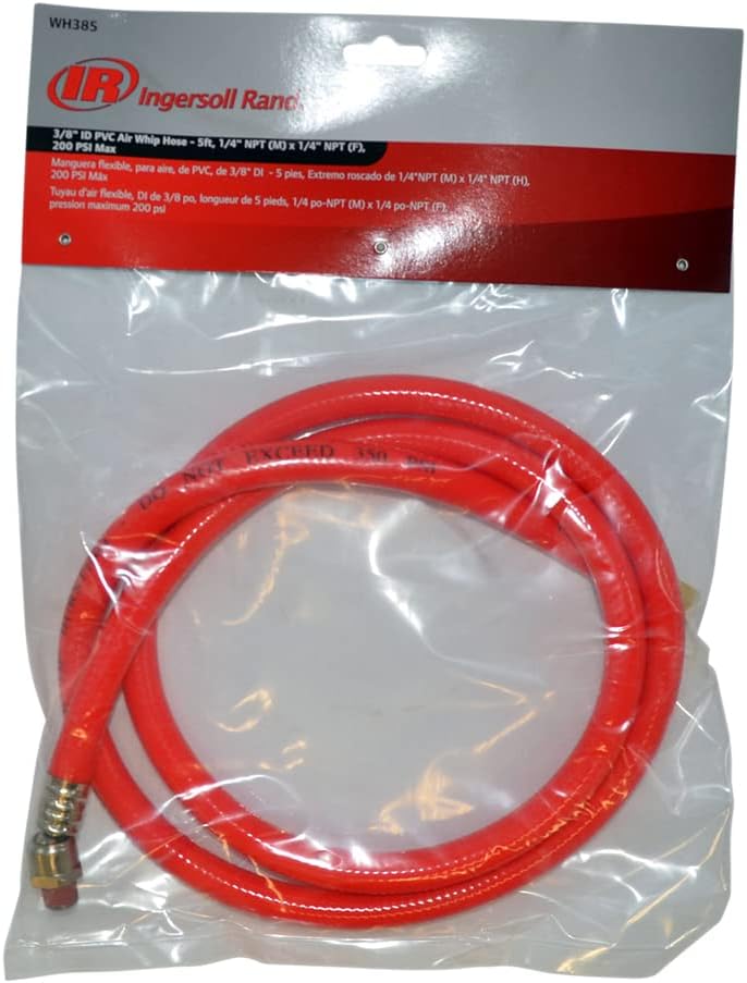 Ingersoll Rand WH385 3/8-Inch by 5-Feet Edge Series Air Hose
