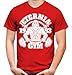 Produktbild Eternia Gym Männer und Herren T-Shirt | Skeletor He-Man Masters of The Universe Motu (Rot, XL)