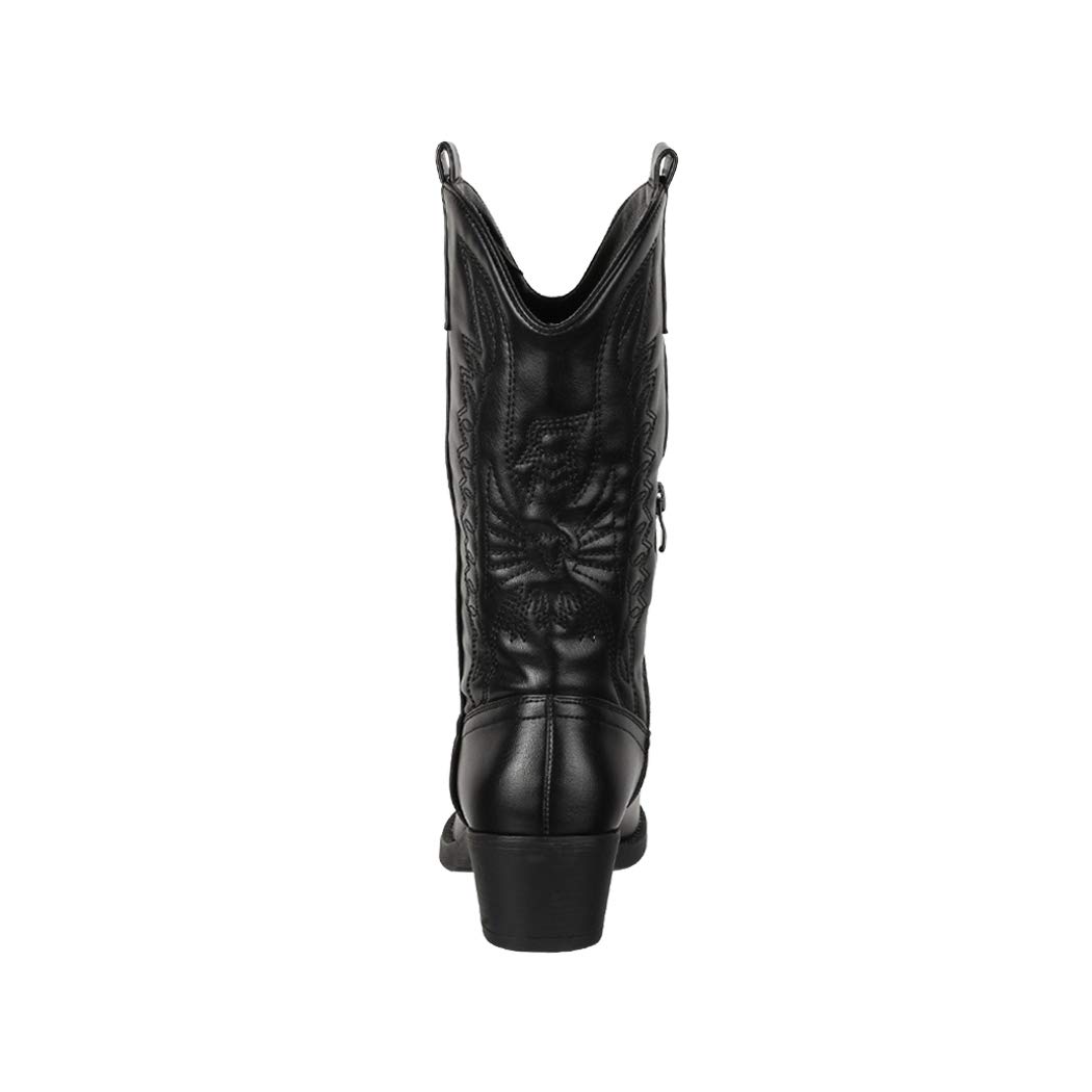 Elara Bottes Femmes de Cowboy Motard Chunkyrayan