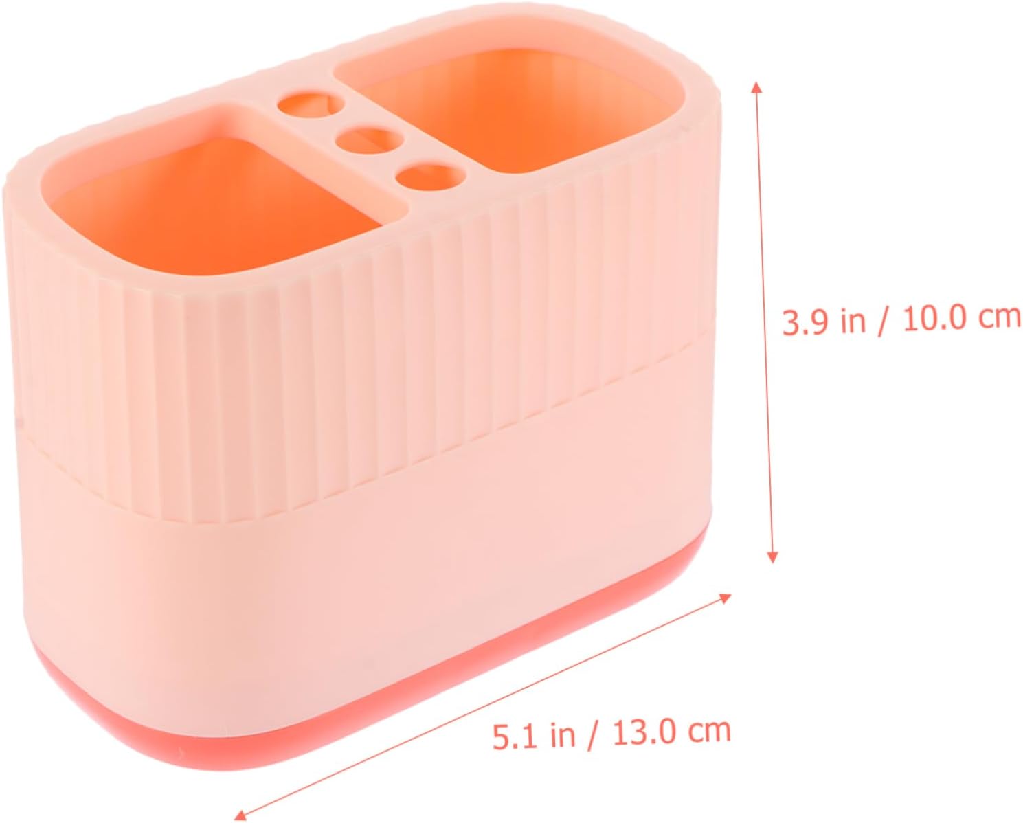 VILLCASE 2pcs Multi Grid Pen Holder Plastic Desktop Organizer image 4