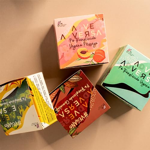 Adversa - Vegan Translucent Face Powder - Face Makeup, Loose Setting Powder Makeup, Beauty & Personal Care - Cruelty Free, Gluten Free, Portable Translucent Powder, Oily Skin Control - Chocolate #TOP3