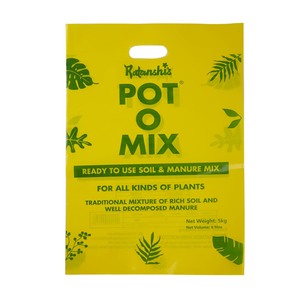 See full amazon price history chart for Ratanshi Agro Hortitech Pot-O-Mix� Ready to Use Soil & Manure Mix for Home Gardening and Plants - 5 kg Ratanshi Agro Hortitech Pot-O-Mix� Ready to Use Soil & Manure Mix for Home Gardening and Plants - 5 kg (B09JWRHNQ5) Amazon Price History, Amazon Price Tracker