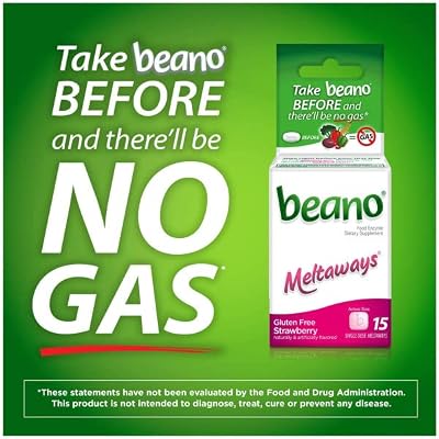 Beano Meltaways Strawberry 15 ea (Pack of 2)