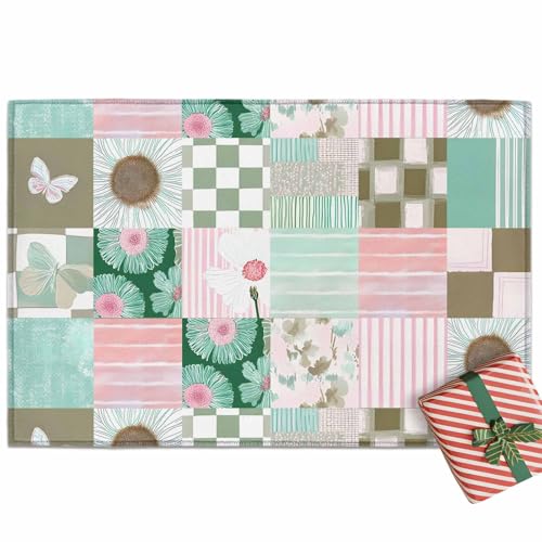 Vamjump ���փ}�b�g �h�A�}�b�g �a�� �� �p�b�`���[�N �`�F�b�N�� �� �s���N ���O ���� ����~�� �Ɩ��p �ƒ�p �G���g�����X �D���Ƃ� �z�� �O���[ 40x60cm