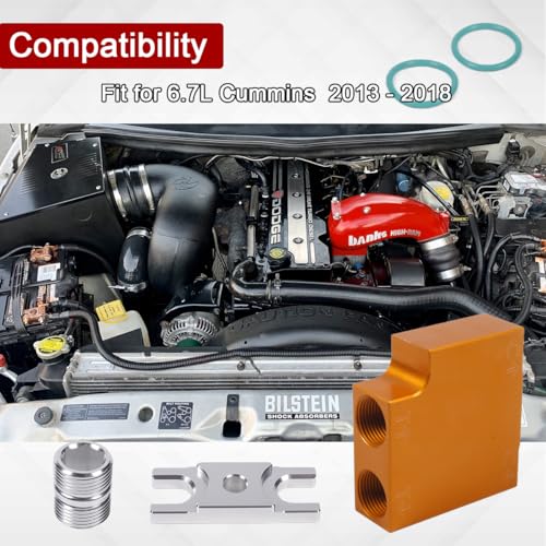 Thermal Bypass Valve Up-Grade Compatible with 2013 2014 2015 2016 2017 2018 6.7L Cummins 2019+ (310-005-2464) by Eschindler - Used condition - Image 3