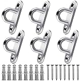 Weitanwendung: Metallbefestigungen können an vielen Orten angewendet werden, wie zum Beispiel Decksseil, Schattensegel, dekorative Seile und Netze, Übungswiderstandsbänder und mehr Dinge, die innerhalb der Lagergrenzen liegen.