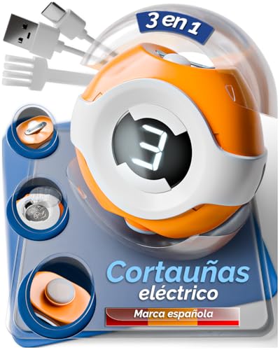 Coupe-ongles électrique 3 vitesses idéal pour simplifier la routine des enfants