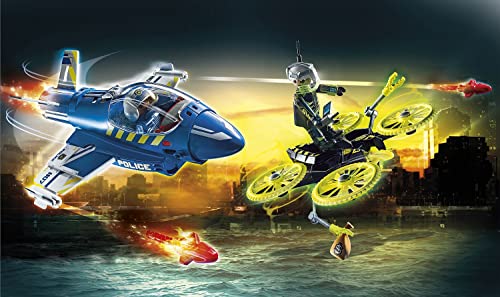 PLAYMOBIL City Action 70780 Polizei-Jet: Drohnen-Verfolgung, Spielzeug für Kinder ab 5 Jahren – Bild 3