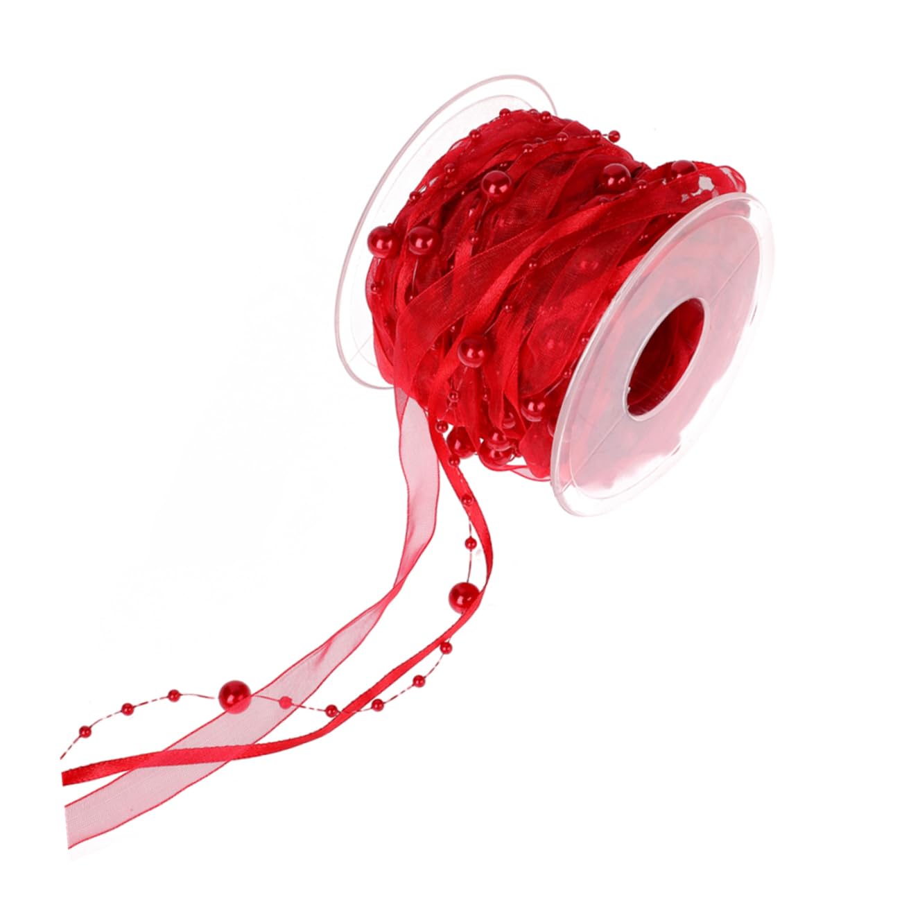 SHINEOFI 2rotoli Nastro Decorativo Raso Rosso Per Bouquet e Decorazioni Feste Di Nastro Riutilizzabile Per Matrimonio e Progetti Fai Te Design Elegante e Versatile Per Atmosfere Romantiche