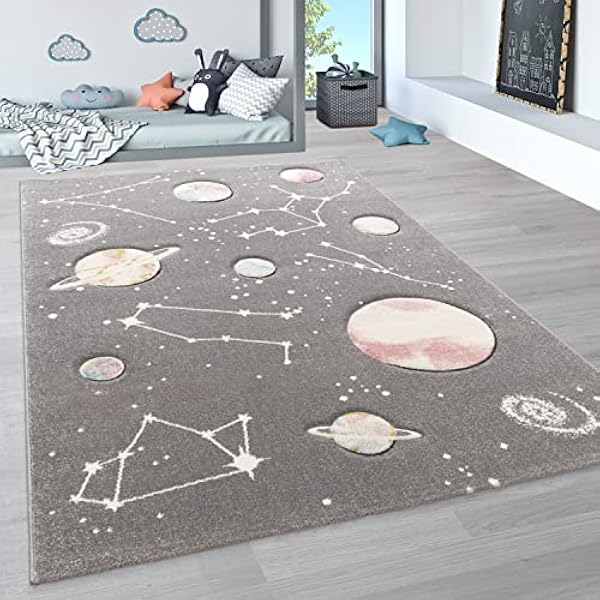 Mia's Teppiche Kira dywanik dziecięcy - wzór planetarny, 120x170 cm
