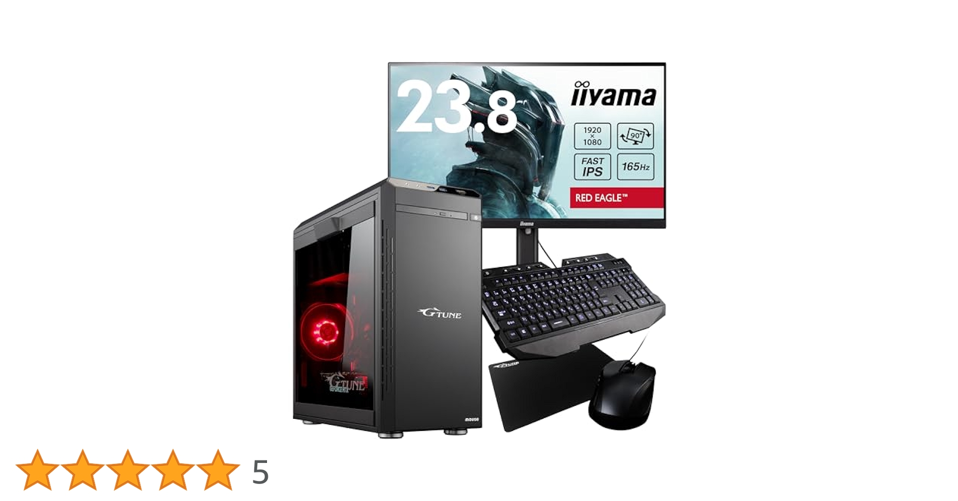 Amazon | mouse 【 ゲーミングPC スターター セット /3年保証
