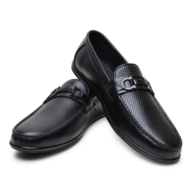 hayes london Loafers for Men | Genuine Leather Lightweight Slip-on Shoes | Formal & Casual Comfort Footwear-picture-57