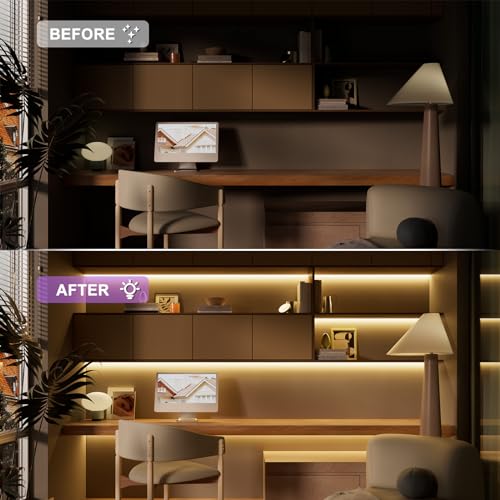 Tira de LED COB MIWISE 10m luz cálida 3000K dimmable miniatura 7