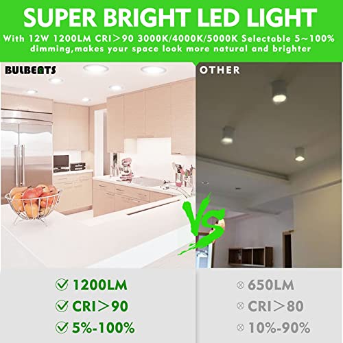 Bulbeats 12 Pack Led Recessed Lighting 6 Inch thumb #5