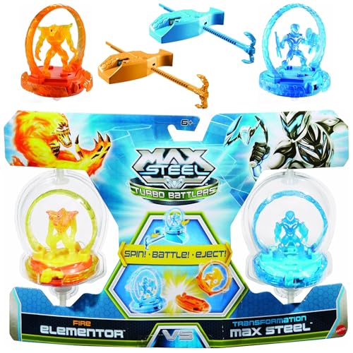 Max Steel Action Figure, 2-Pack