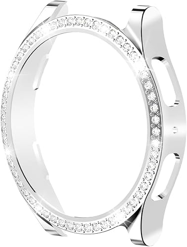 Miniatura 3 de SUPOIX Correa con funda compatible con Samsung Galaxy Watch 76 de 1.575 pulgadas, 1.732 pulgadas, 0.787 pulgadas, correa de repuesto brillante para