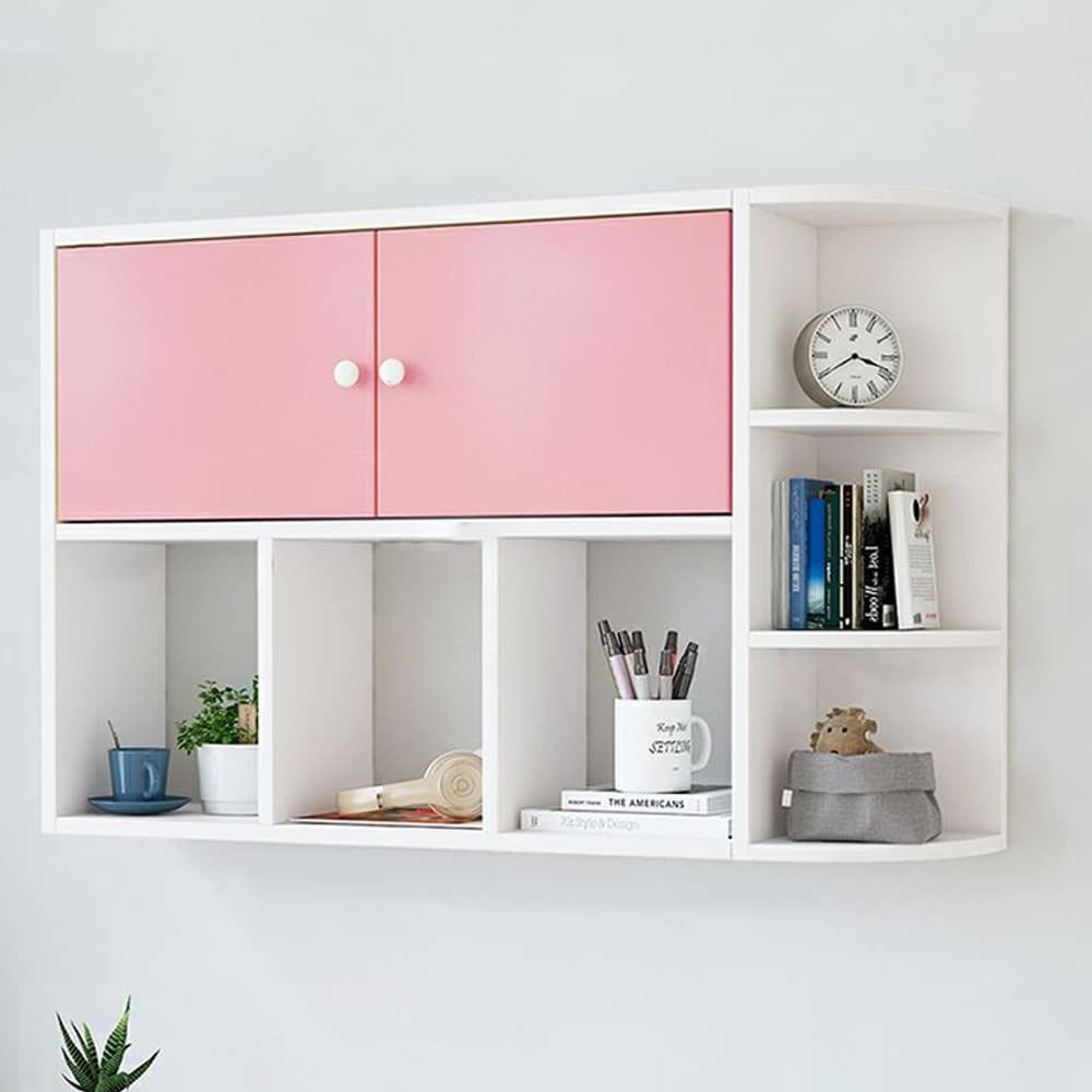 Amazon.com: LITFAD Morden Bookshelf Open Wall Mounted Shelf Floating ...