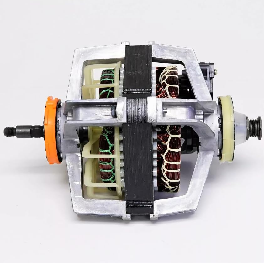 Goiena view of the dryer drive motor