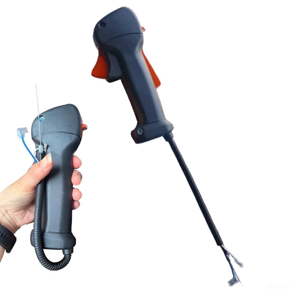Maniglia di controllo con cavo compatibile per decespugliatori Stihl-KM85R, FR85, FS130R