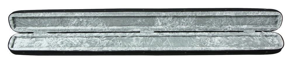 GEWA Bow Case for Violin Bow black, anthracite velvet plush inside, single case